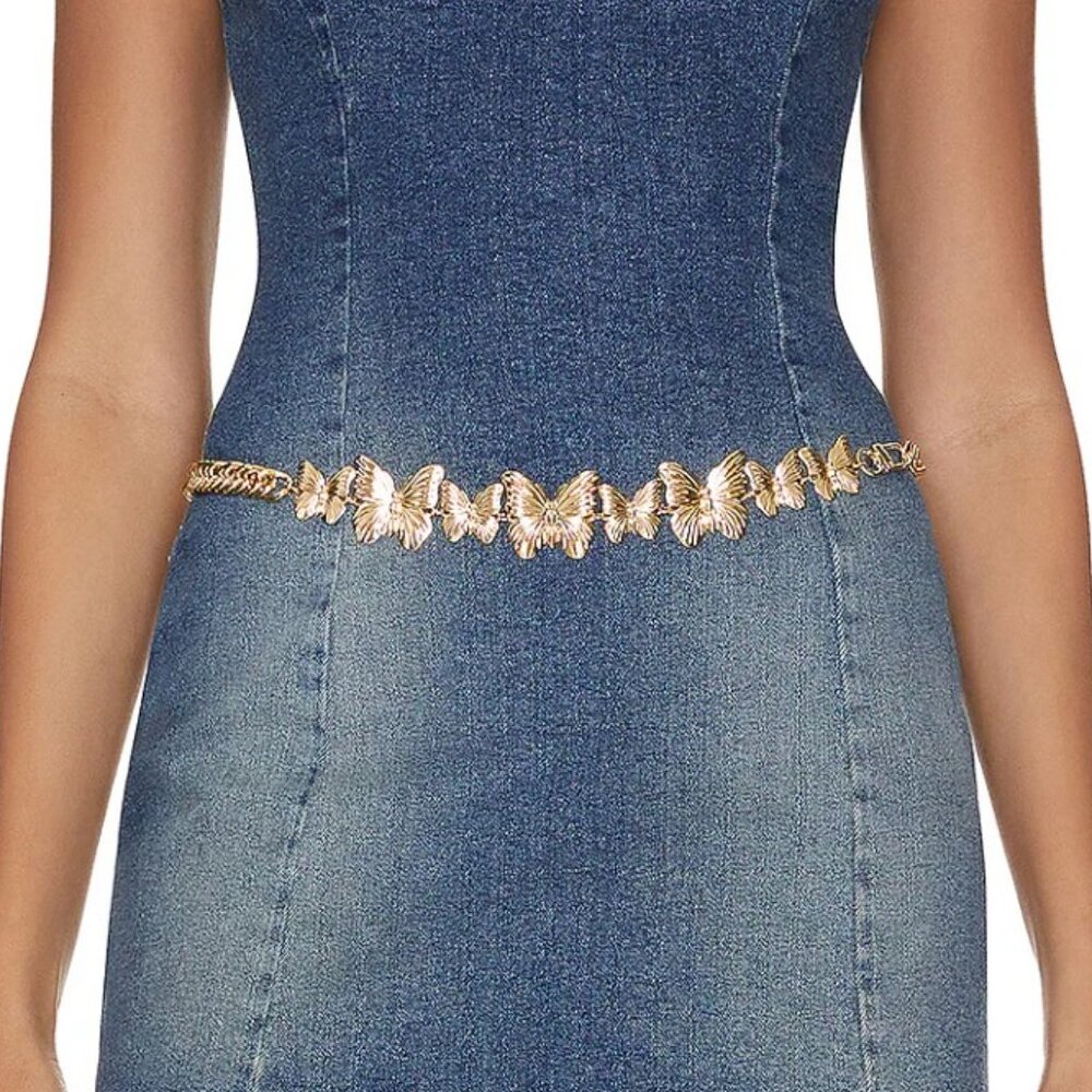 Butterfly Chain Belt  by Superdown